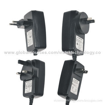5V/1.5A AC/DC Adapters with GS, CE, RoHS Marks, High-performance, One Year Warranty